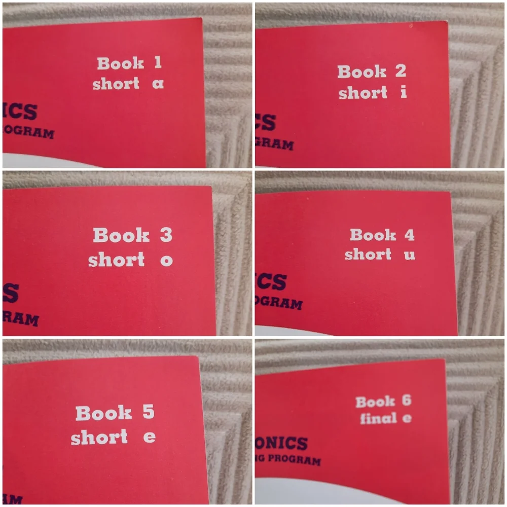 Book Bundle Phonics Short Vowels, 